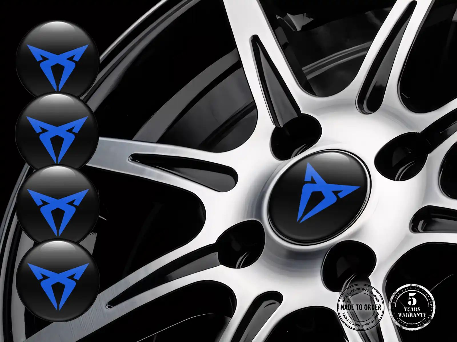 Seat Cupra Gewölbte Aufkleber Edition Individuelle Felgenaufkleber